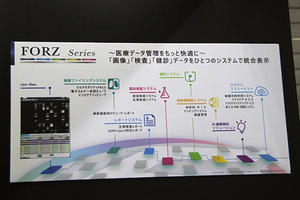 画像や検査,健診など,診療支援データを一元管理できる「FORZ」シリーズ 画像や検査,健診など,診療支援データを一元管理できる「FORZ」シリーズ